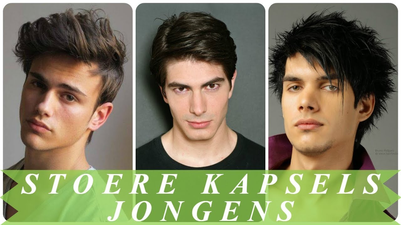 Nieuwe kapsels voor jongens 2018