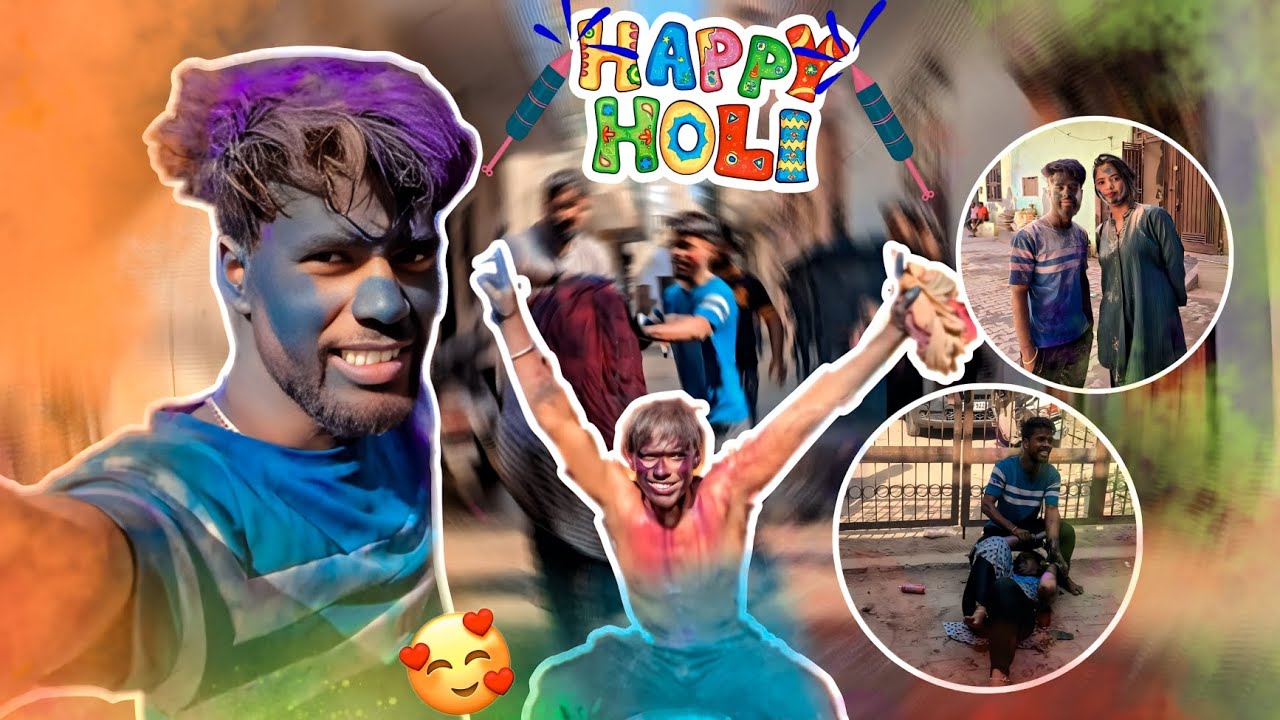 Happy Holi with Family \\ @Shubu_minivlogs