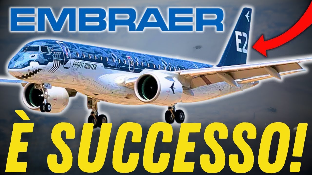 Le NOUVEL Embraer E2 va DÉTRUIRE Toute l’industrie Aéronautique!