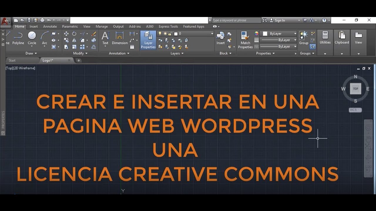 Crear e insertar en una página web Wordpress una Licencia Creative commons