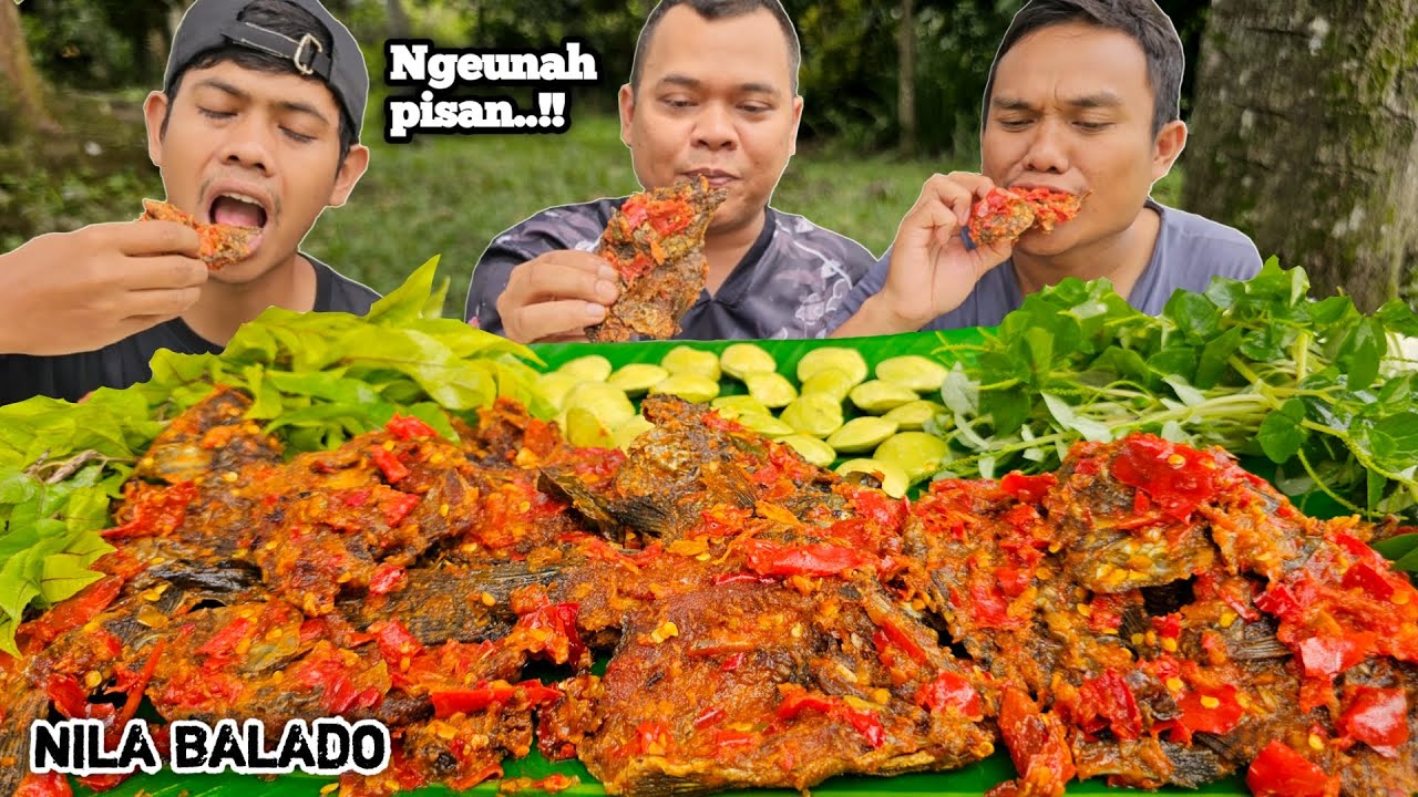 RESEP SIMOON ! MUKBANG NILA BALADO + LALAPAN JENGKOL + SIRIH CINA, NGALIMED