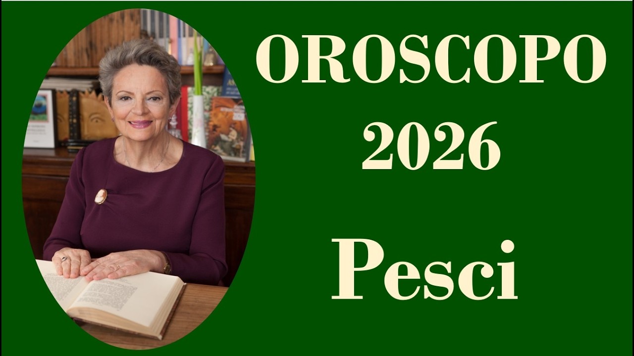 Previsioni 2026: Pesci!