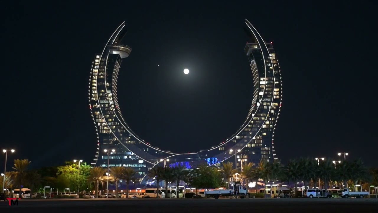 Time lapse of Doha Locations.