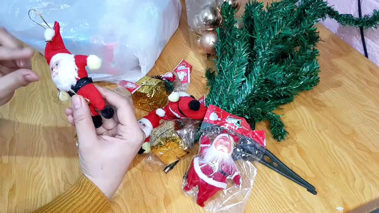 مشتريات رأس السنه البسيطه 😊تزيين شجرة الكريسماس 🌲🤩