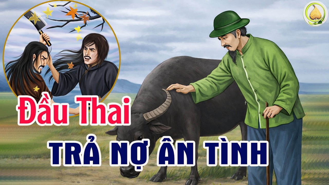 Chuyện Nhân Quả Phật Giáo, ĐẦU THAI THÀNH TRÂU TRẢ NỢ ÂN TÌNH   Nhân Quả Luân Hồi   Đầu Thai Trả Nợ