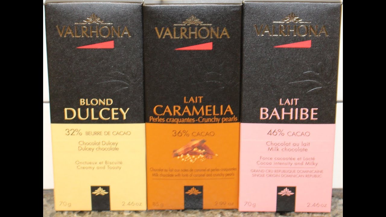 Valrhona Chocolate: White Chocolate, Milk Chocolate with Caramel, Chocolate with Cocoa Review