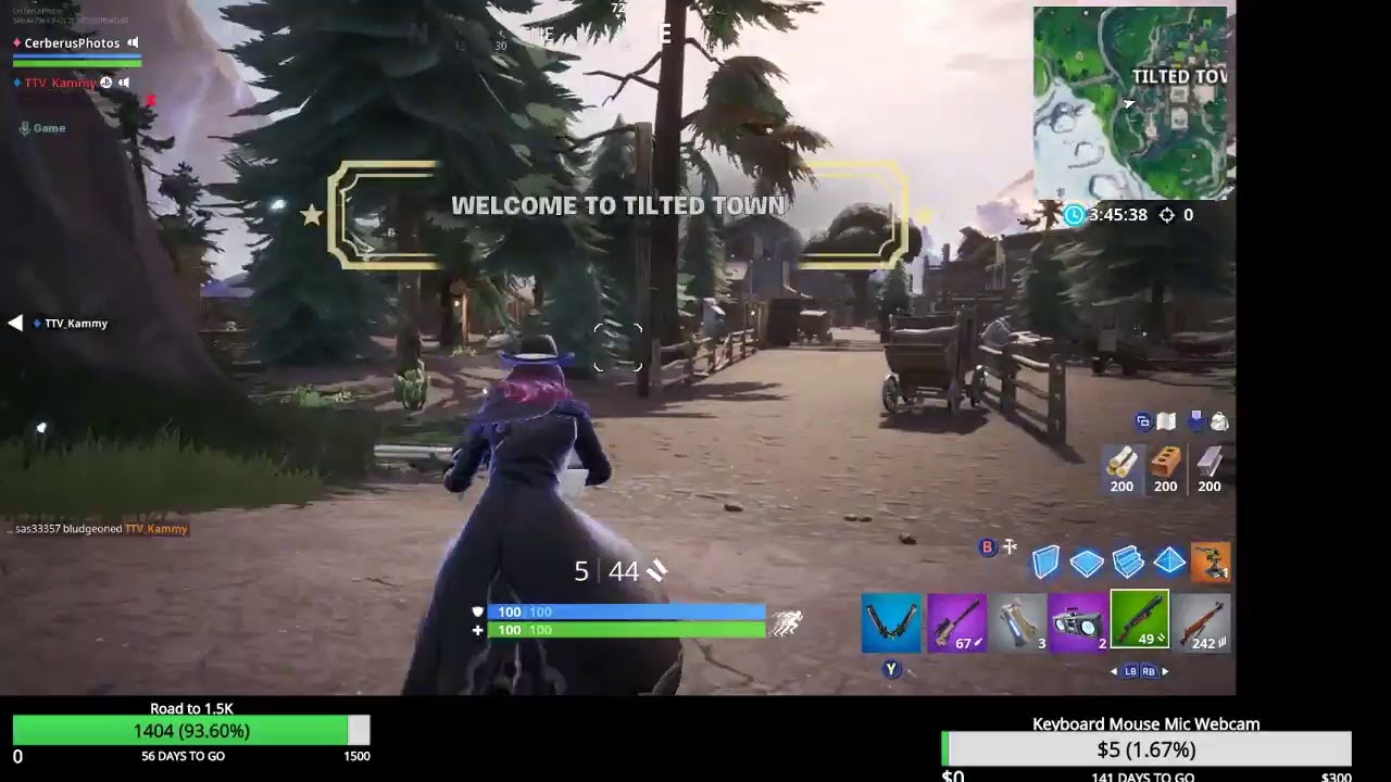 Fortnite Tilted Town Live Update