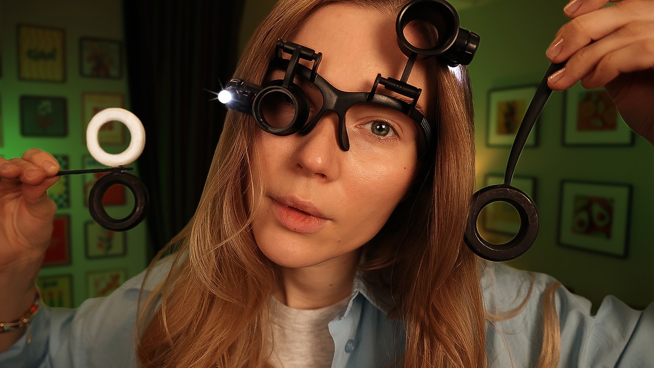 ASMR Cranial Nerve Exam 🩺 Realistic Soft Spoken Medical Roleplay