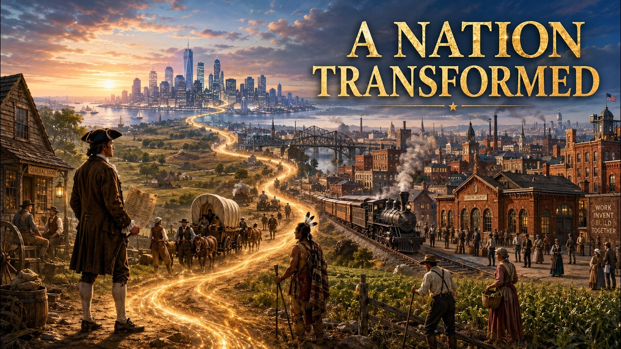 AMERICA THROUGH TIME &mdash; The Echo of a Great Nation | History for Sleep