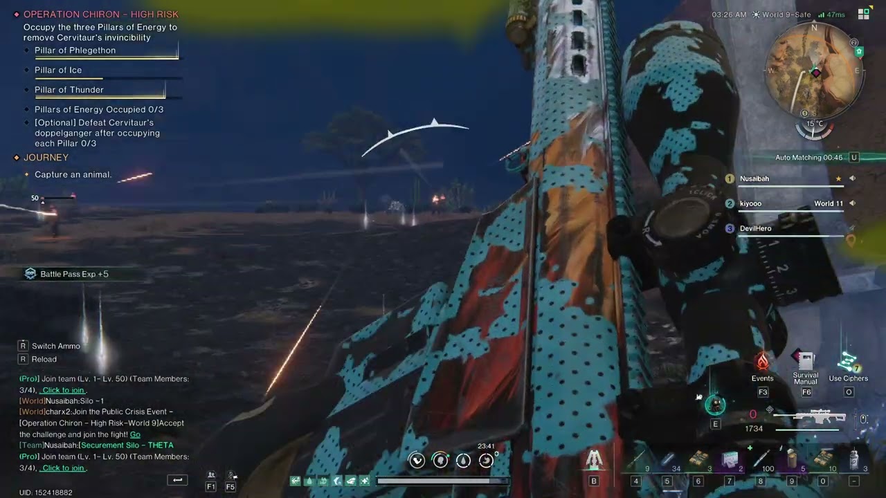 Once human Operation CHIRON HIGH RISK