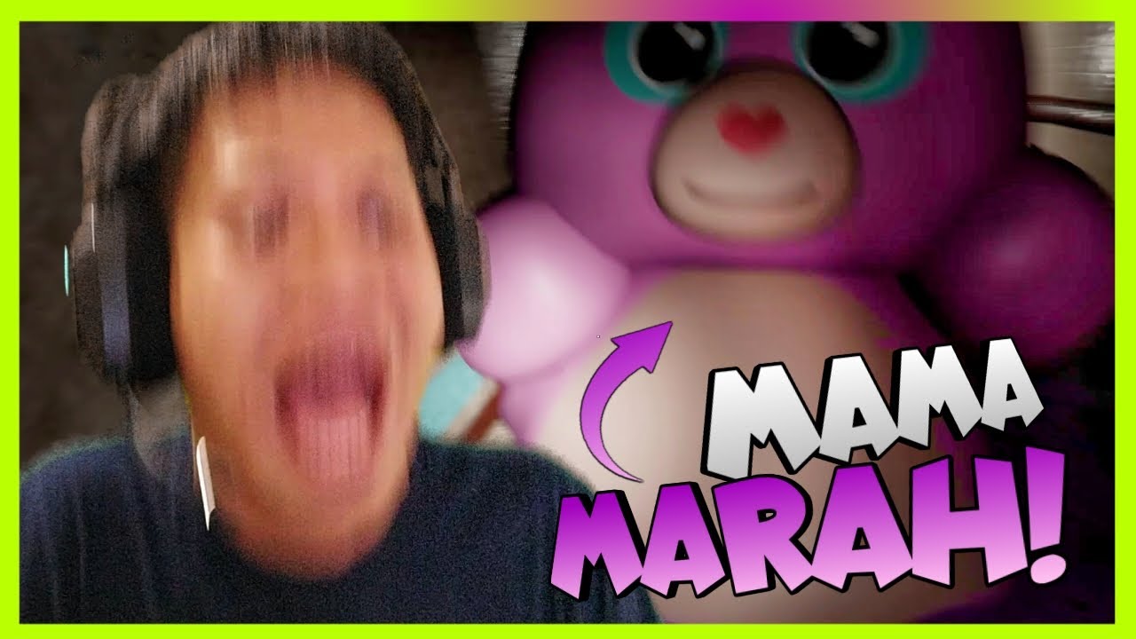 MAMA BERUANG PINK COMEL HIDUNG LOPE2 MARAH KALAU CUCI TANGAN TIDAK PAKAI SABUN WKWK!! Mammy Bear
