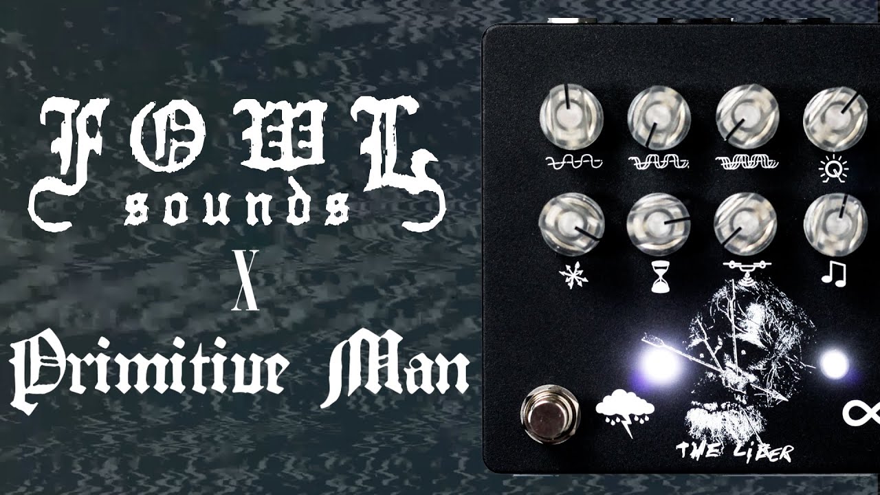 Harsh Tones || Fowl Sounds x Primitive Man The Lifer || Bass Distortion + Drone Synth || Pedal Demo
