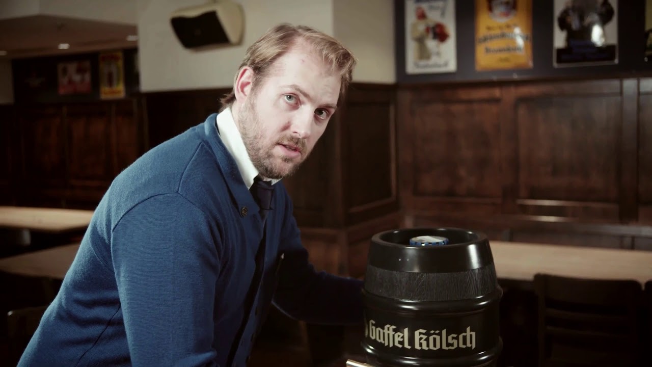 Anleitung: Pittermännchen anschlagen/anstechen + Kölsch richtig zapfen.