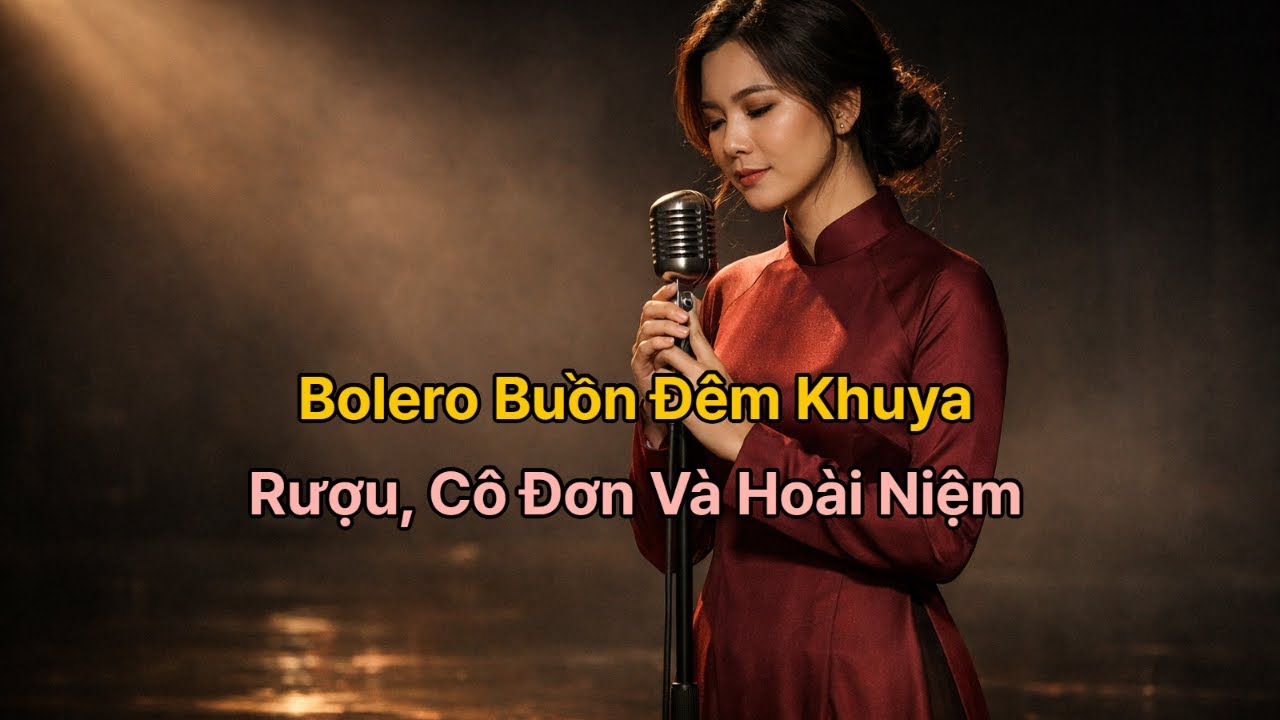 Nhạc Bolero Buồn Đêm Khuya | Rượu, Cô Đơn Và Hoài Niệm