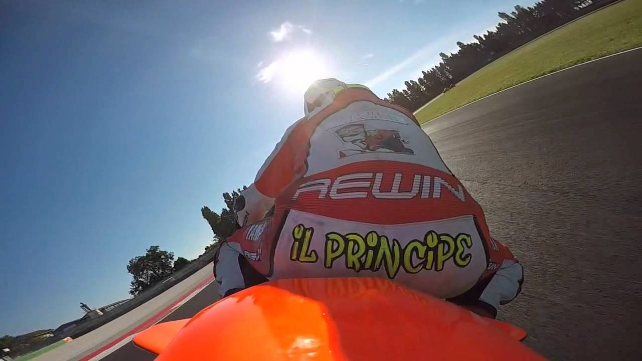 Onboard Misano Nicolò Polles Team Cini