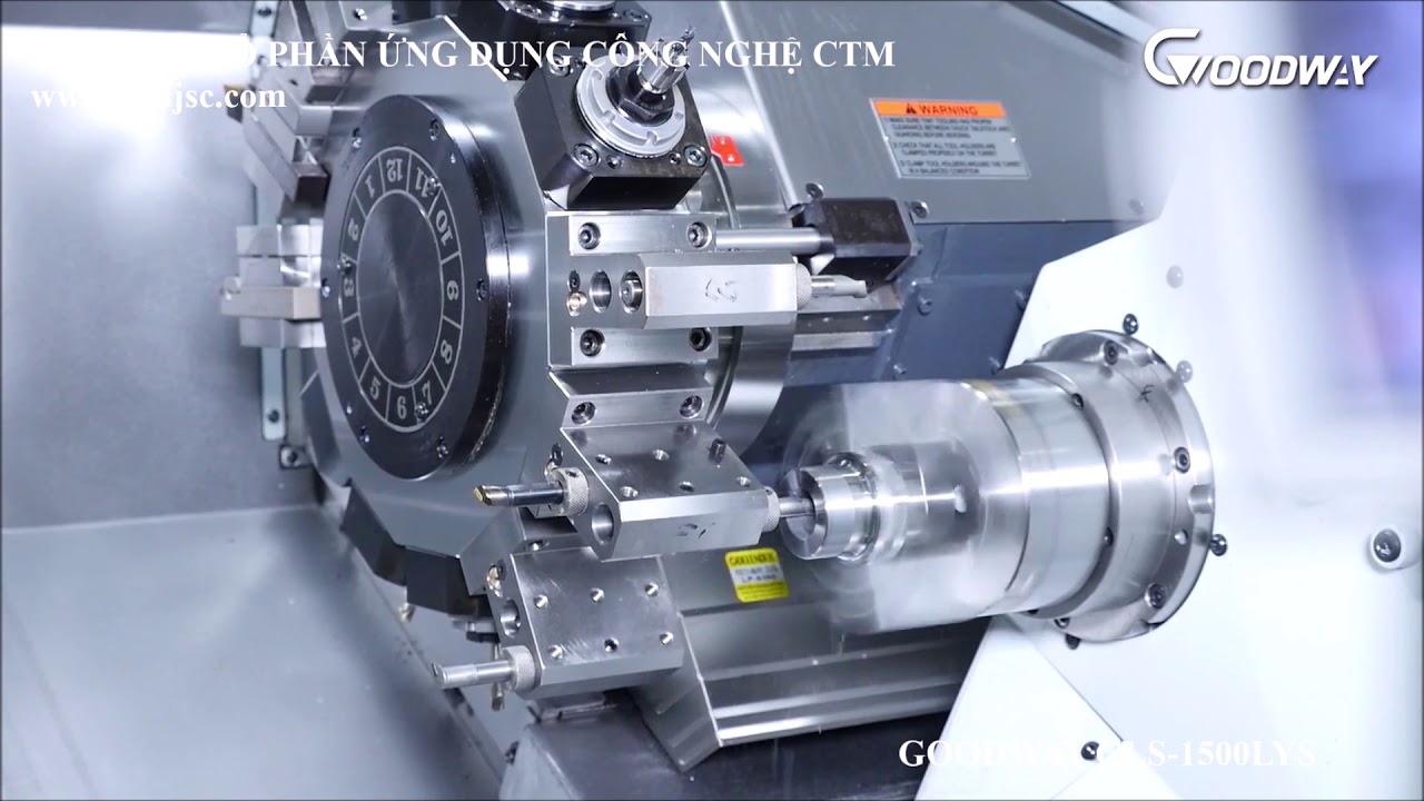 M&aacute;y tiện CNC GOODWAY GLS Series