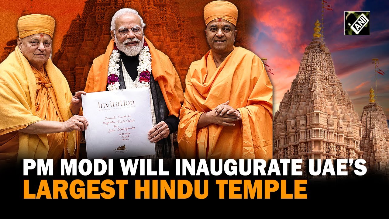 PM Modi accepts invitation to inaugurate UAE’s largest Hindu BAPS Temple in Abu Dhabi