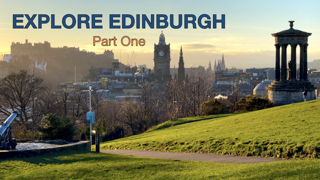 Explore Edinburgh | Calton Hill, Old Calton Burial Ground & The Scotsman Steps - Must See Places Pt1