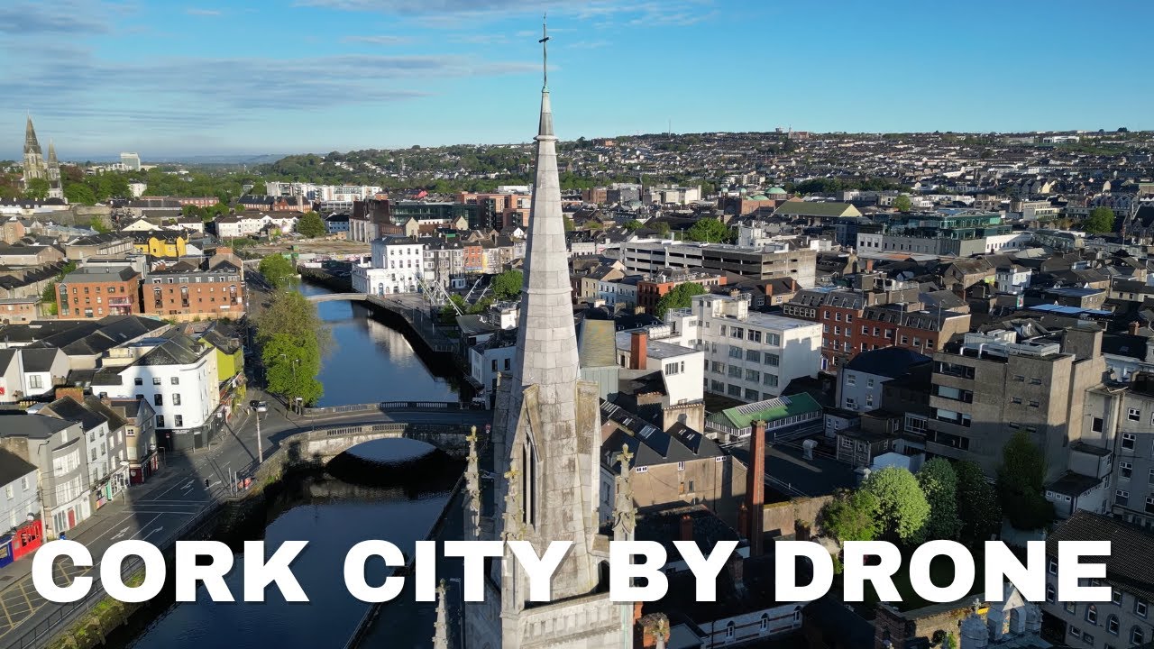 Aerial Exploration: Cork City from Above