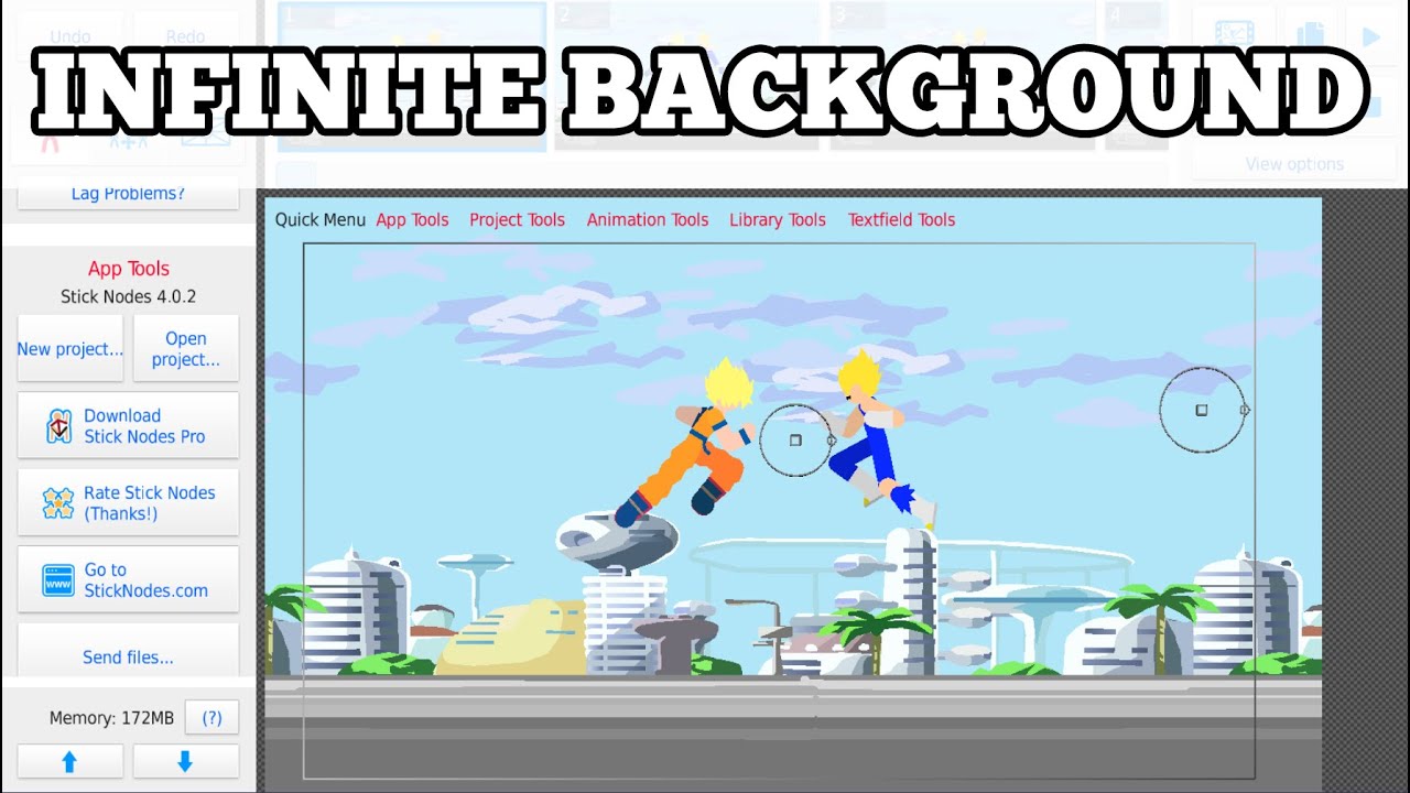 TUTORIAL: Stick Nodes Cenário Infinito