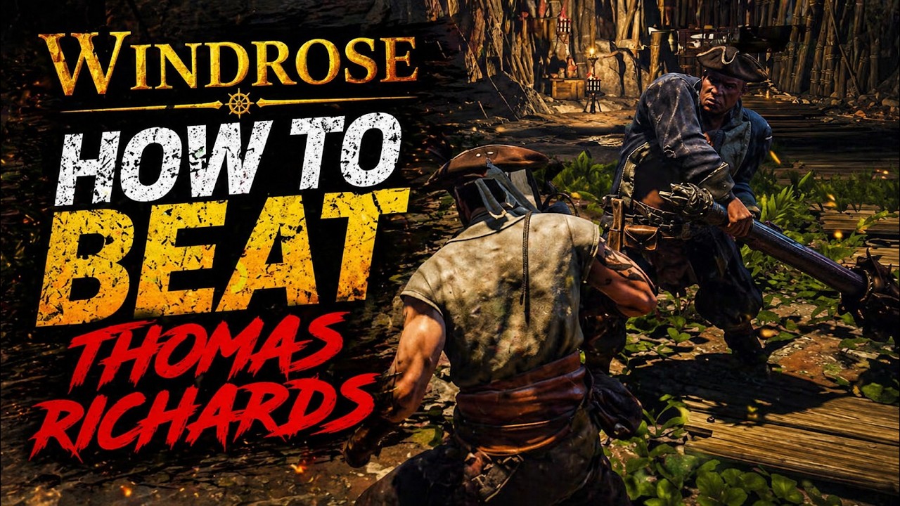 EASY WIN! How to Beat Thomas Richards in Windrose (Boss Guide)