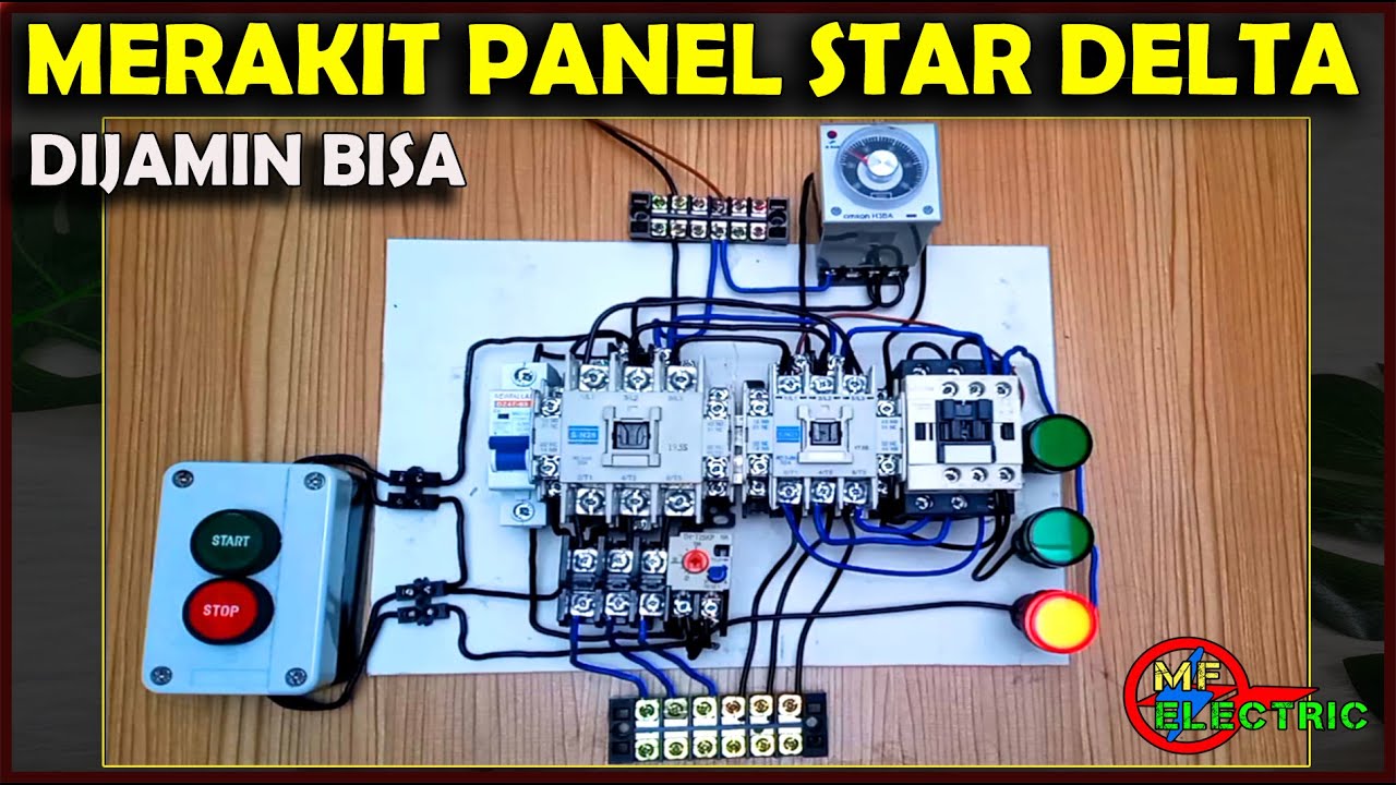 CARA MERAKIT PANEL STAR DELTA