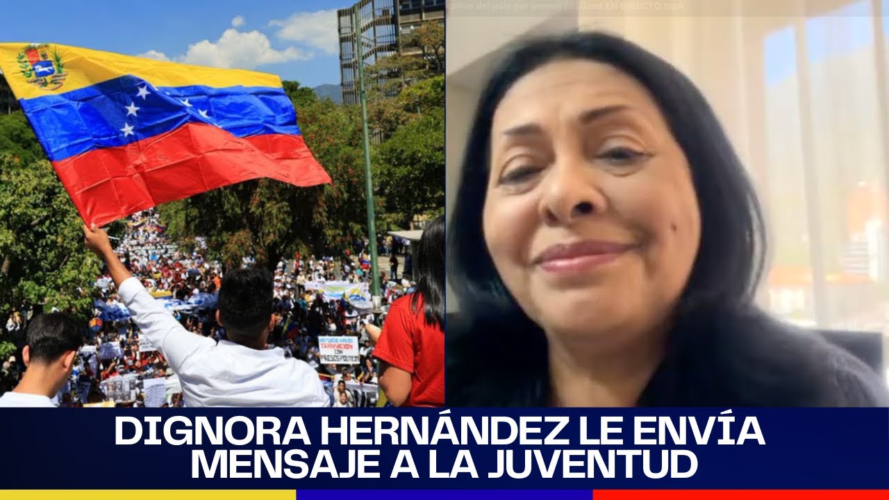 🔴Exclusiva | El mensaje de Dignora Hernández a la juventud: ¡La libertad se lucha! 