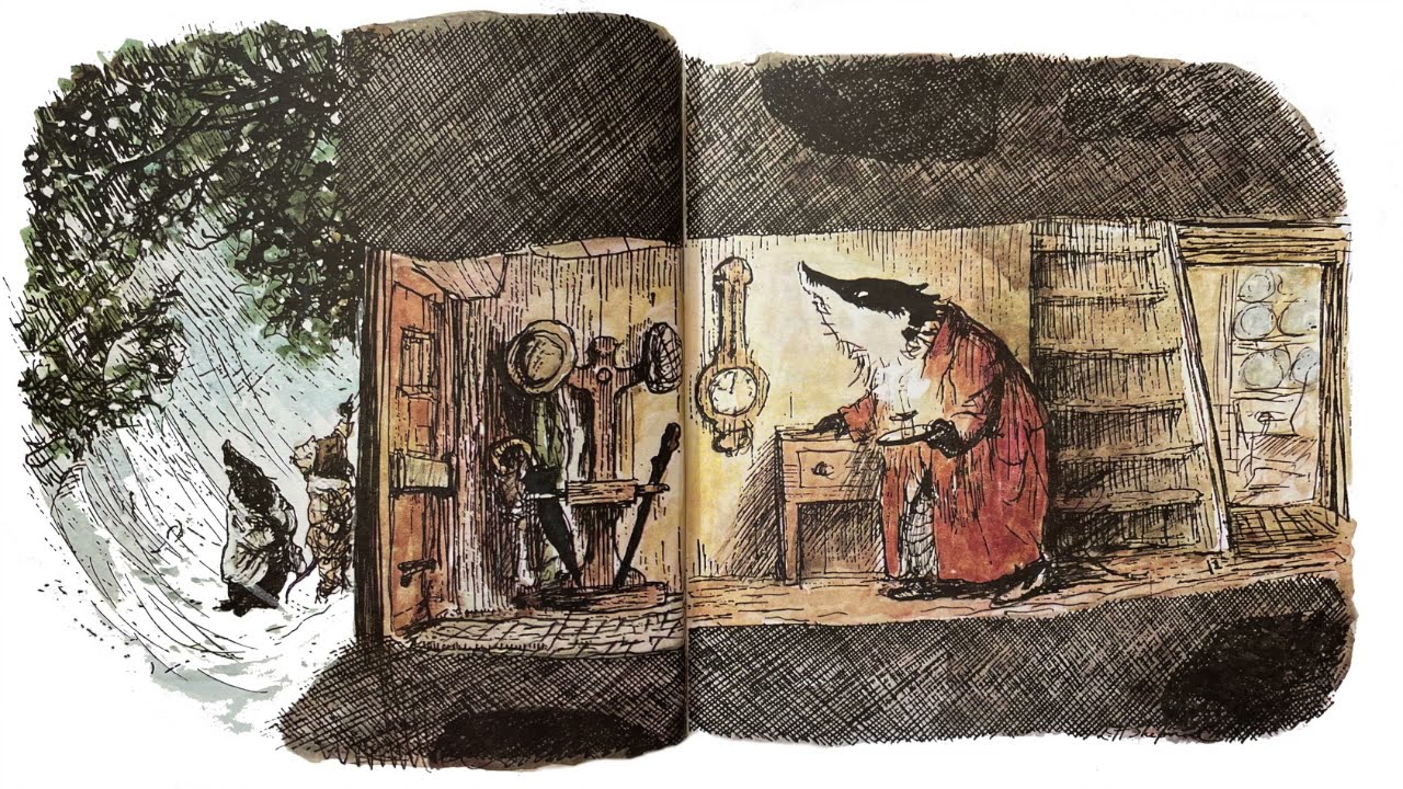 The Wind In The Willows, by Kenneth Grahame - Chapter04, Mr Badger