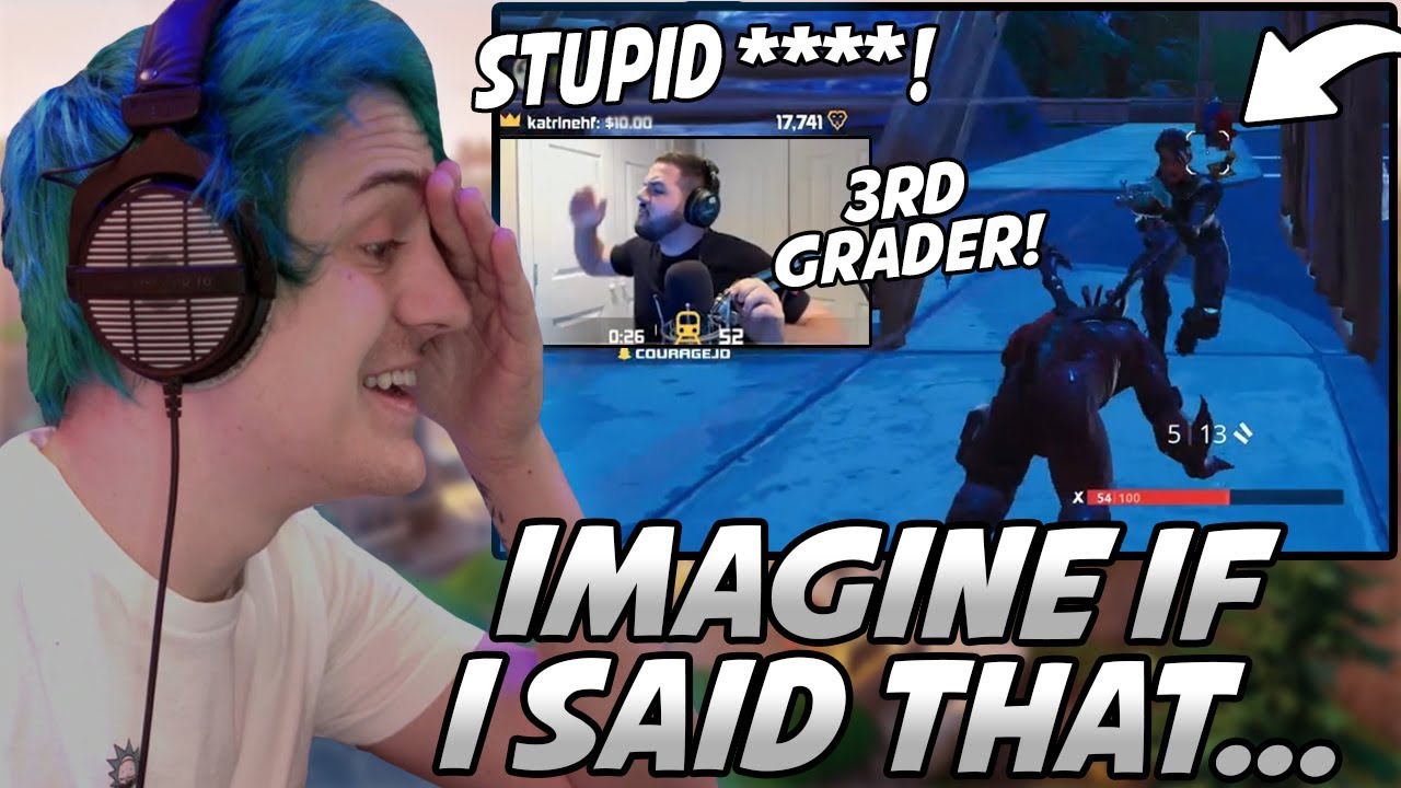 Ninja Was Left SPEECHLESS After CourageJD Had A BREAKDOWN On His Stream!