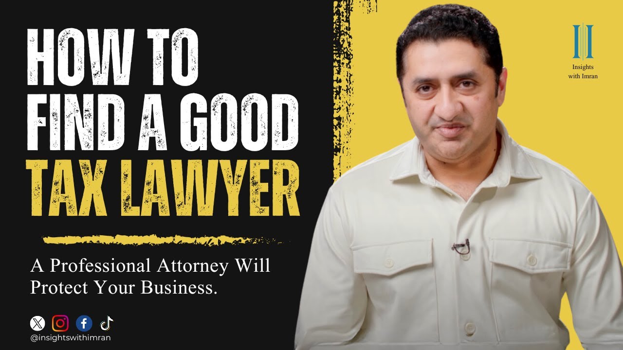 How to Find a Good Tax Lawyer in Pakistan | Benefits of Tax Attorney in Business (Tax Consultant)