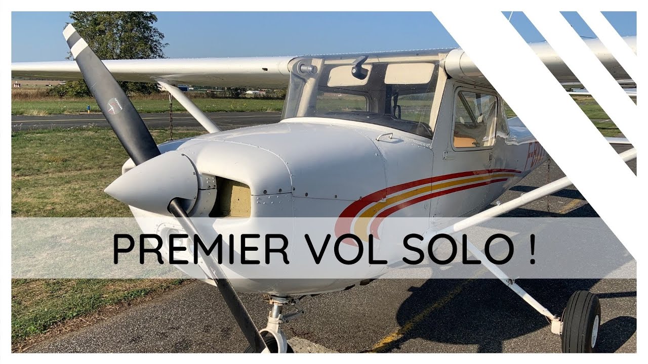 Premier lâcher Solo ! - Cessna 150