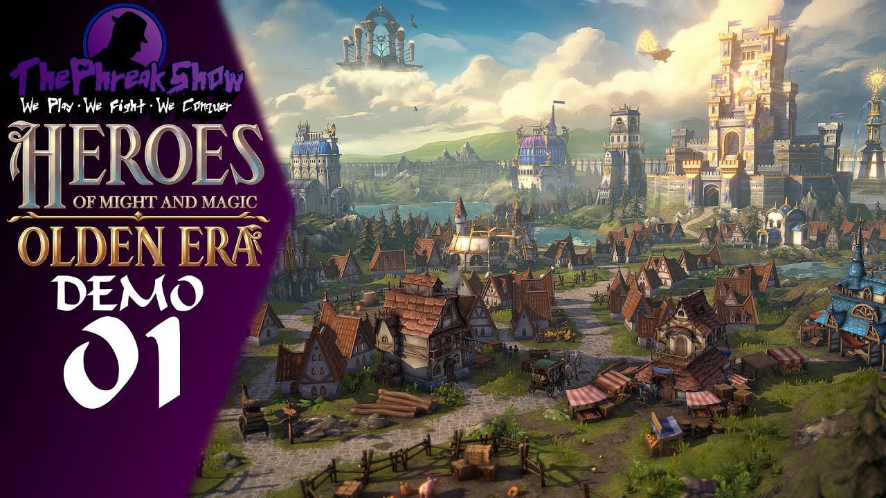 Let's Play Heroes Of Might And Magic Olden Era - (DEMO) - Part 1 - It's So Shiny!