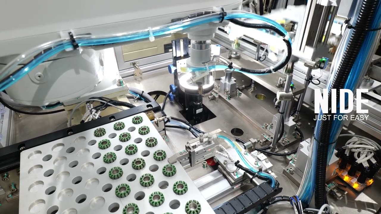 Fully Automatic Brushless UAV Motor Assembly Line | Scalable Drone Motor Production by NIDE