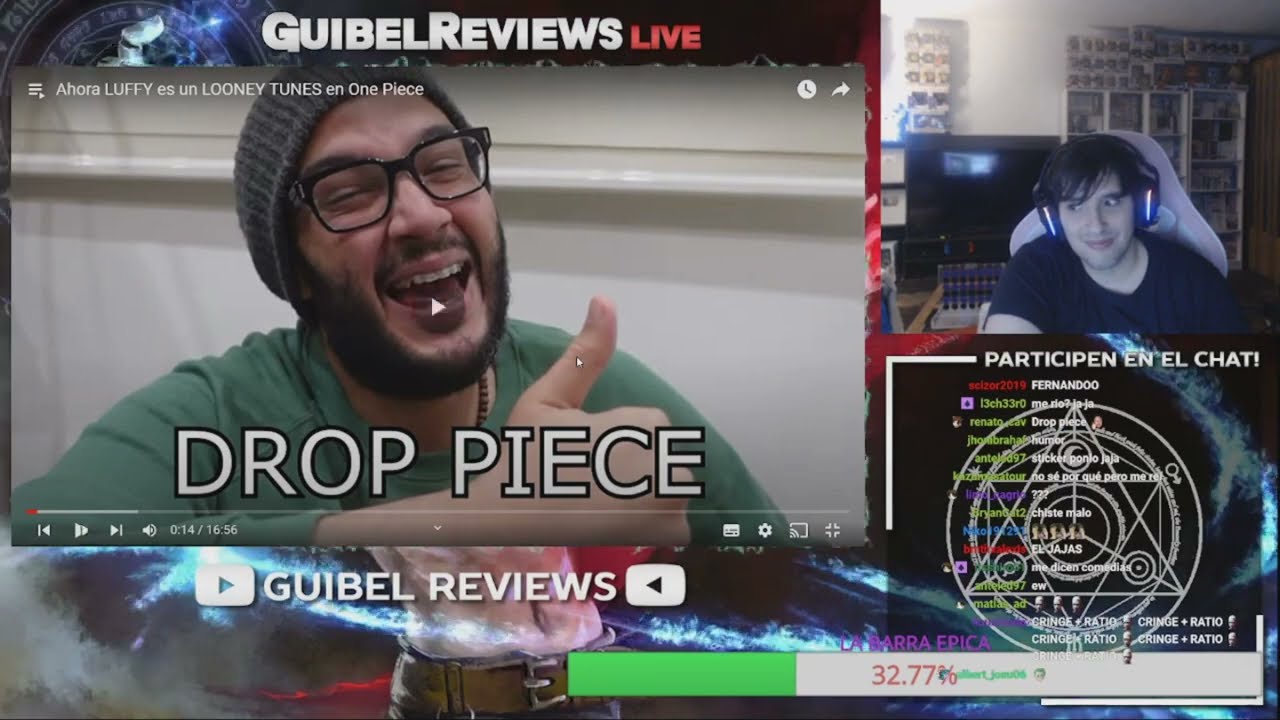 GUIBEL REACCIONA AL VIDEO DE DAI DE ONE PIECE 1044
