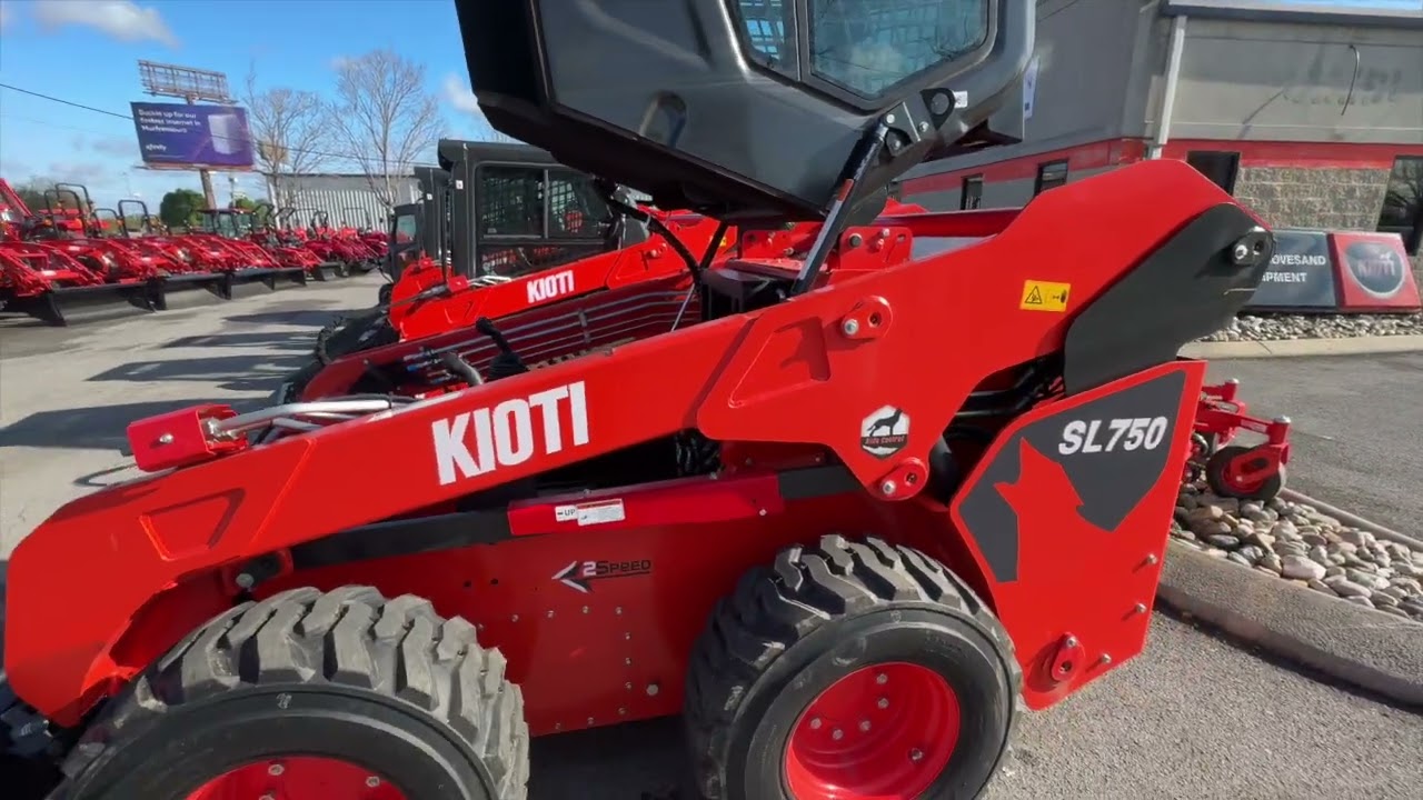 LSE NASHVILLE KIOTI SKID STEER MODEL SL750.