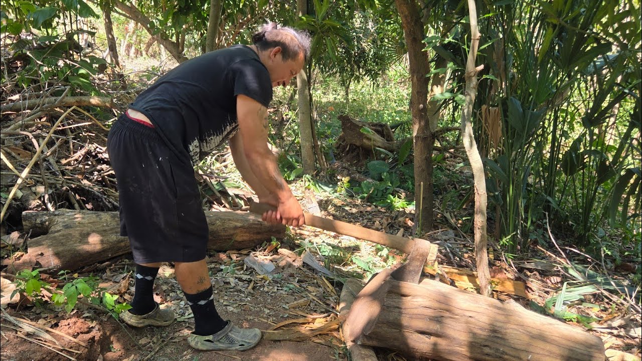 🛑 elvin rajando leña en el campo😱😱(:aventuras intipuqueñas 503:)