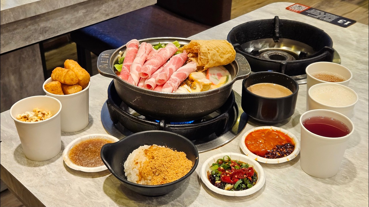 Solo Dining Eating Cheapest $6.99 Hotpot Restaurant