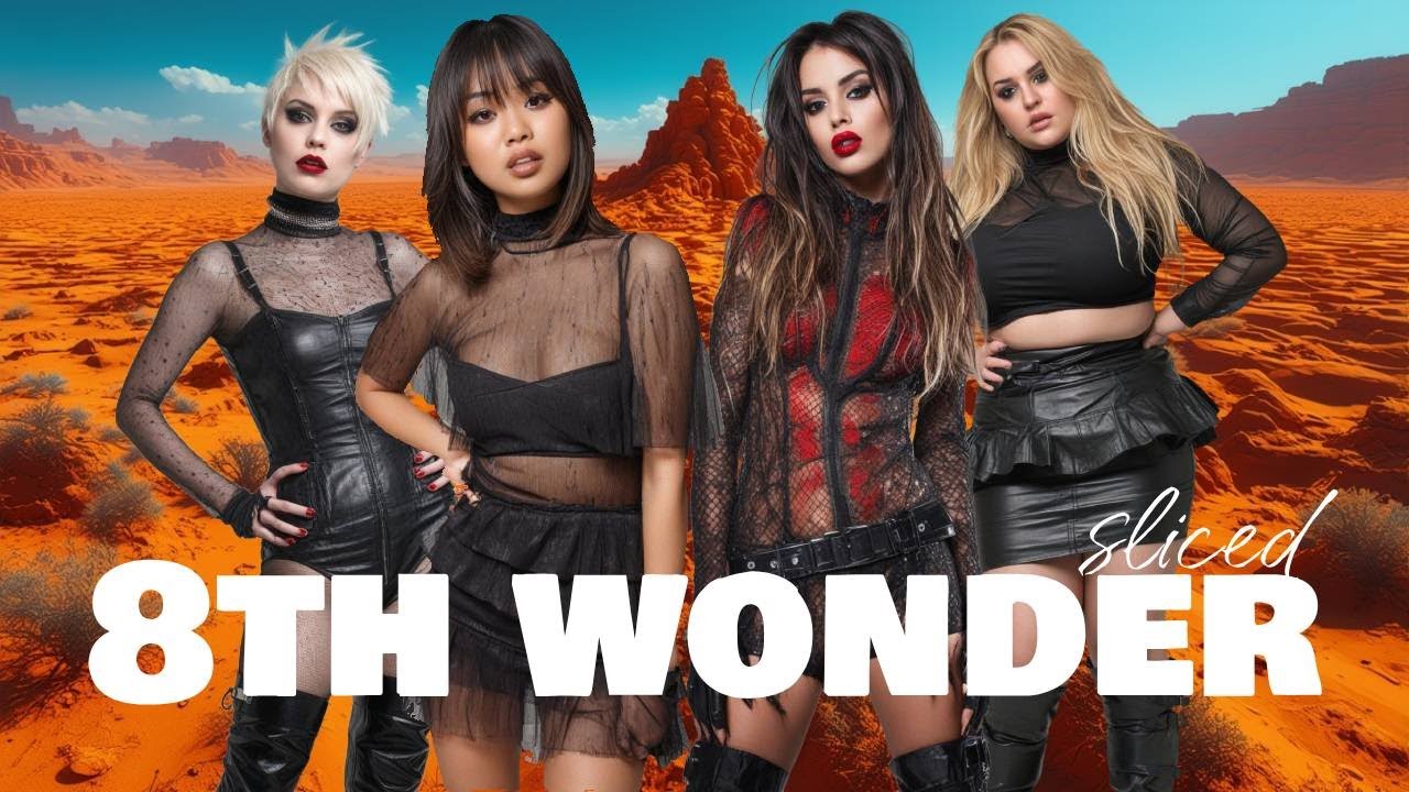 8TH WONDER | Sliced (AI EDM Pop Song & Lyric Music Video) #aimusic #popmusic #musicchannel