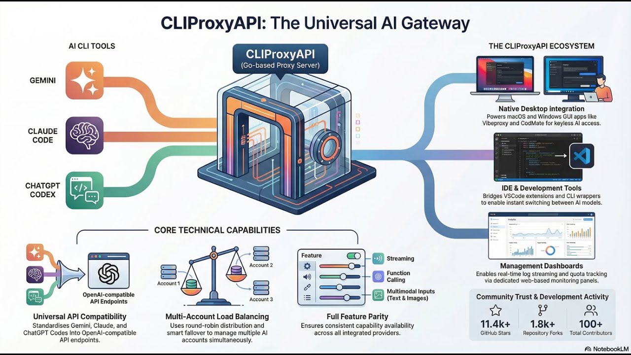 Unlock Free AI Power with CLIProxyAPI for Gemini Claude and GPT
