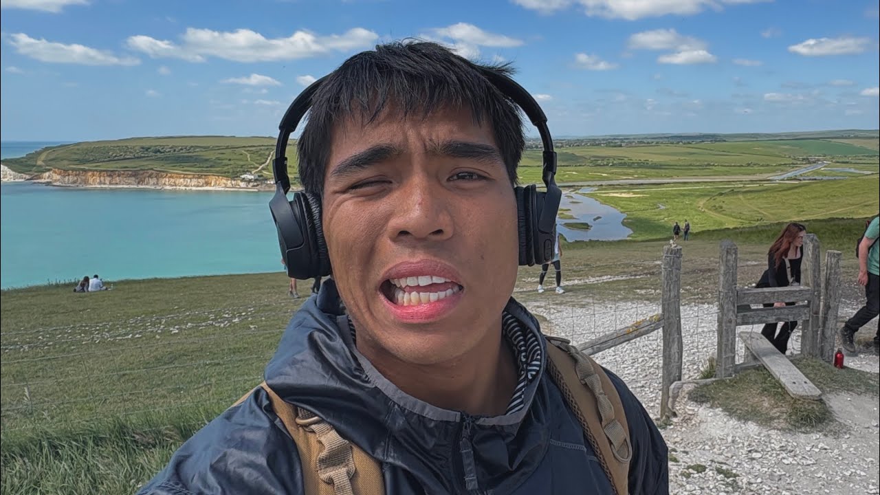 MY LIFE IN EUROPE: My first solo hiking trip | seven sisters cliff | pinoy sa Europe | pinoy abroad