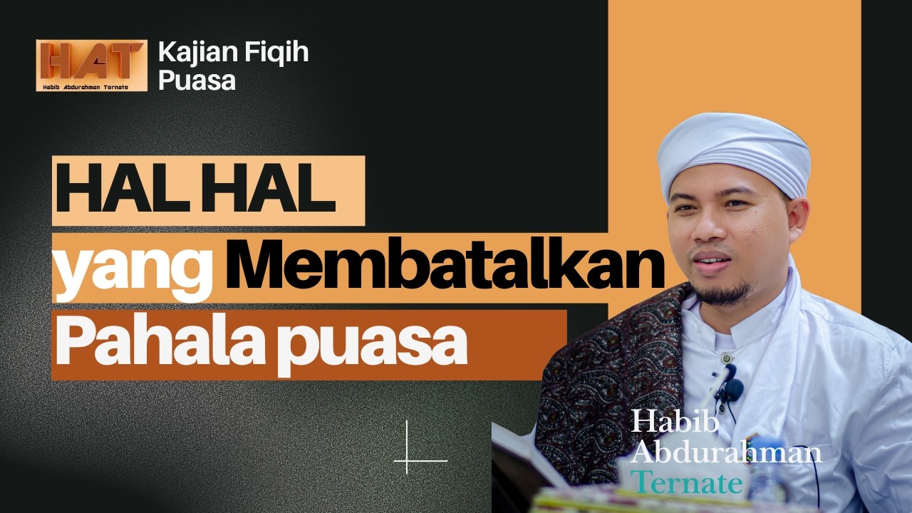Hal hal yang membatalkan pahala puasa