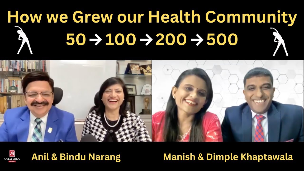 How we Grew our Health Community - 50 to 100 to 200 to 500