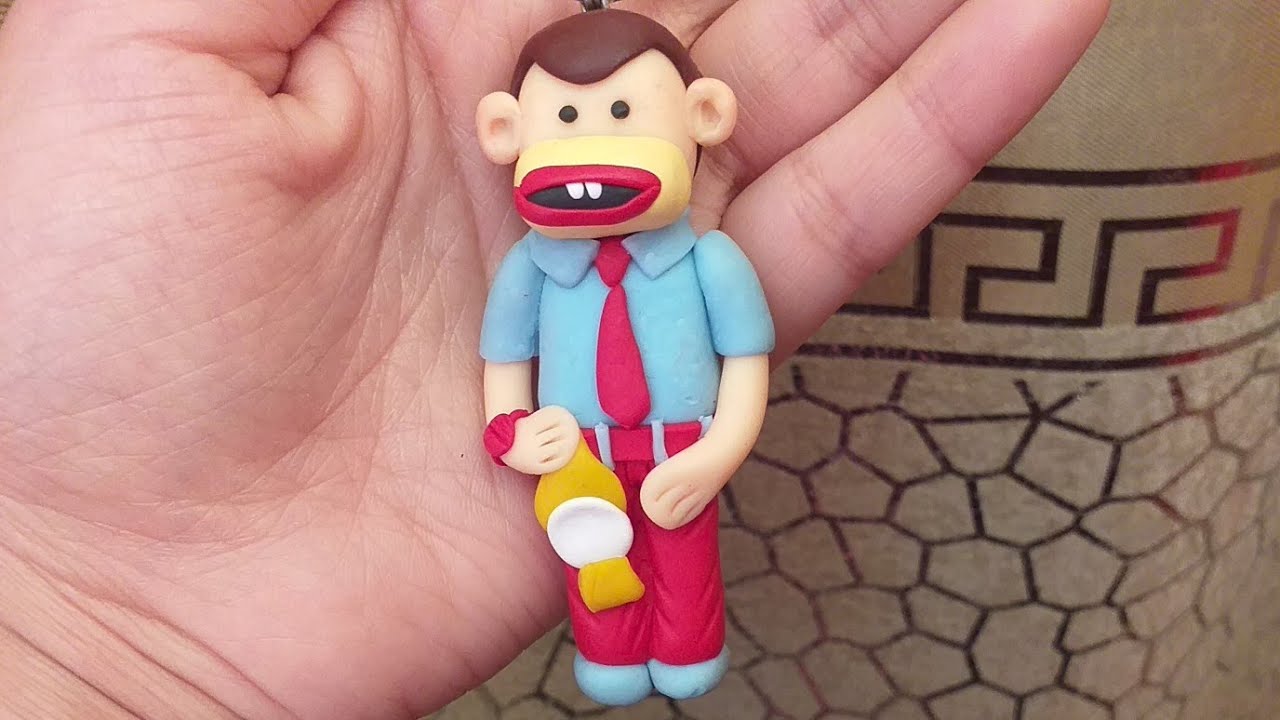 طريقه بوجى من الصلصال الحرارى             polymer clay