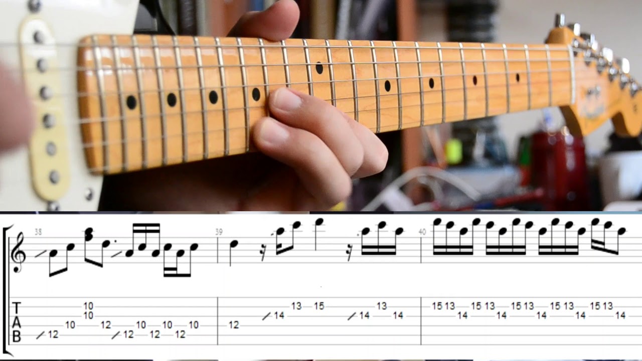 RHCP-Dani California Solo With TABS