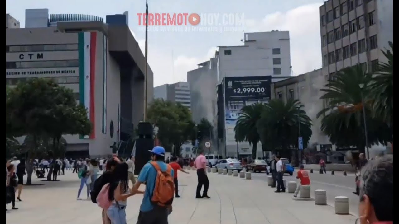 Terremoto M&eacute;xico 7.1 19 de Septiembre de 2017 HD
