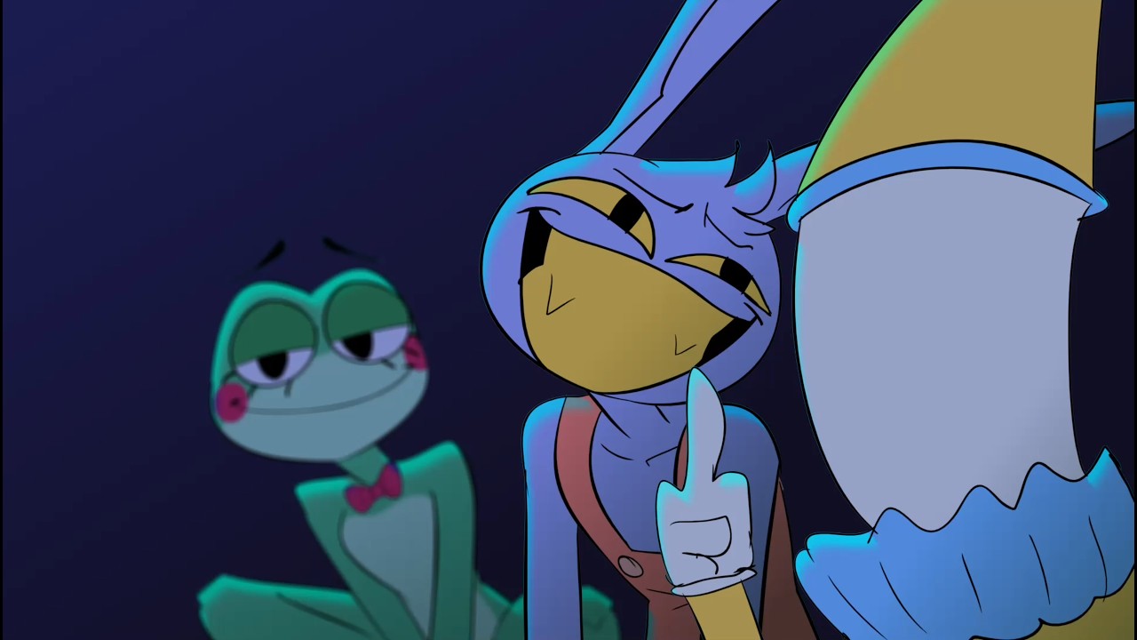 Ribbit and friends! - TADC shorts