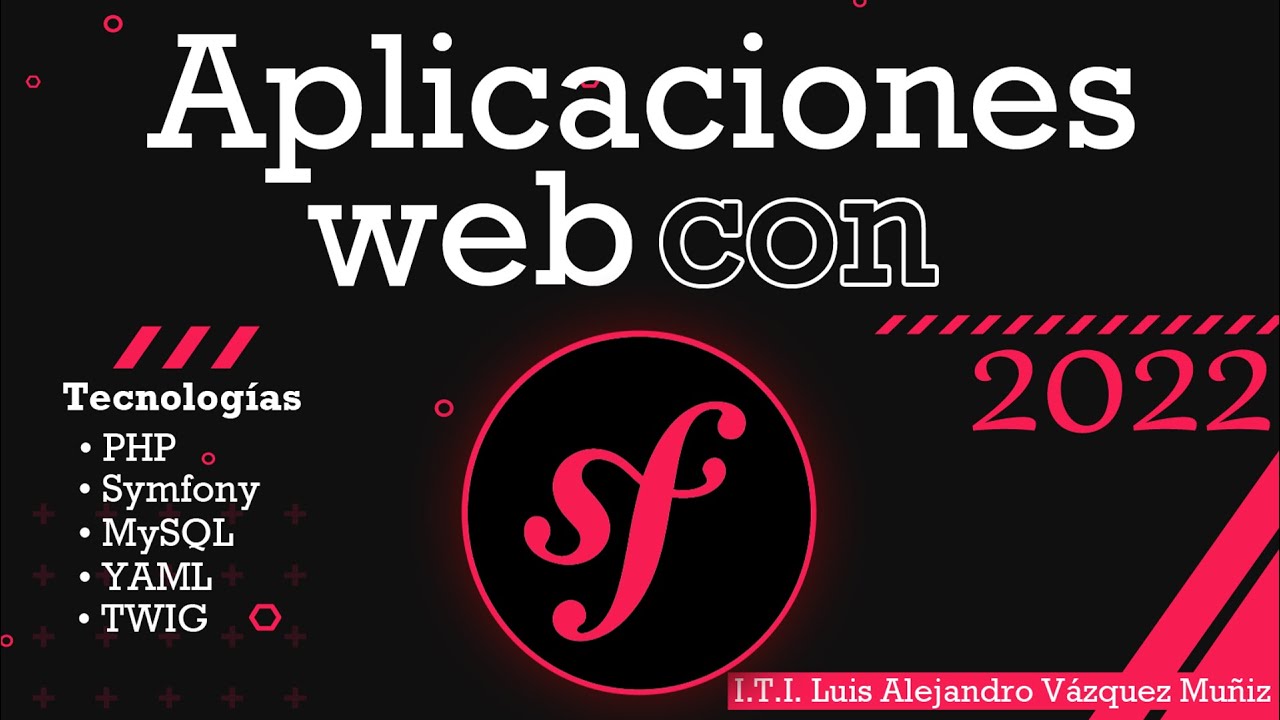 CREA TU SITIO WEB CON SYMFONY 2022 (COMPLETO) | AVM