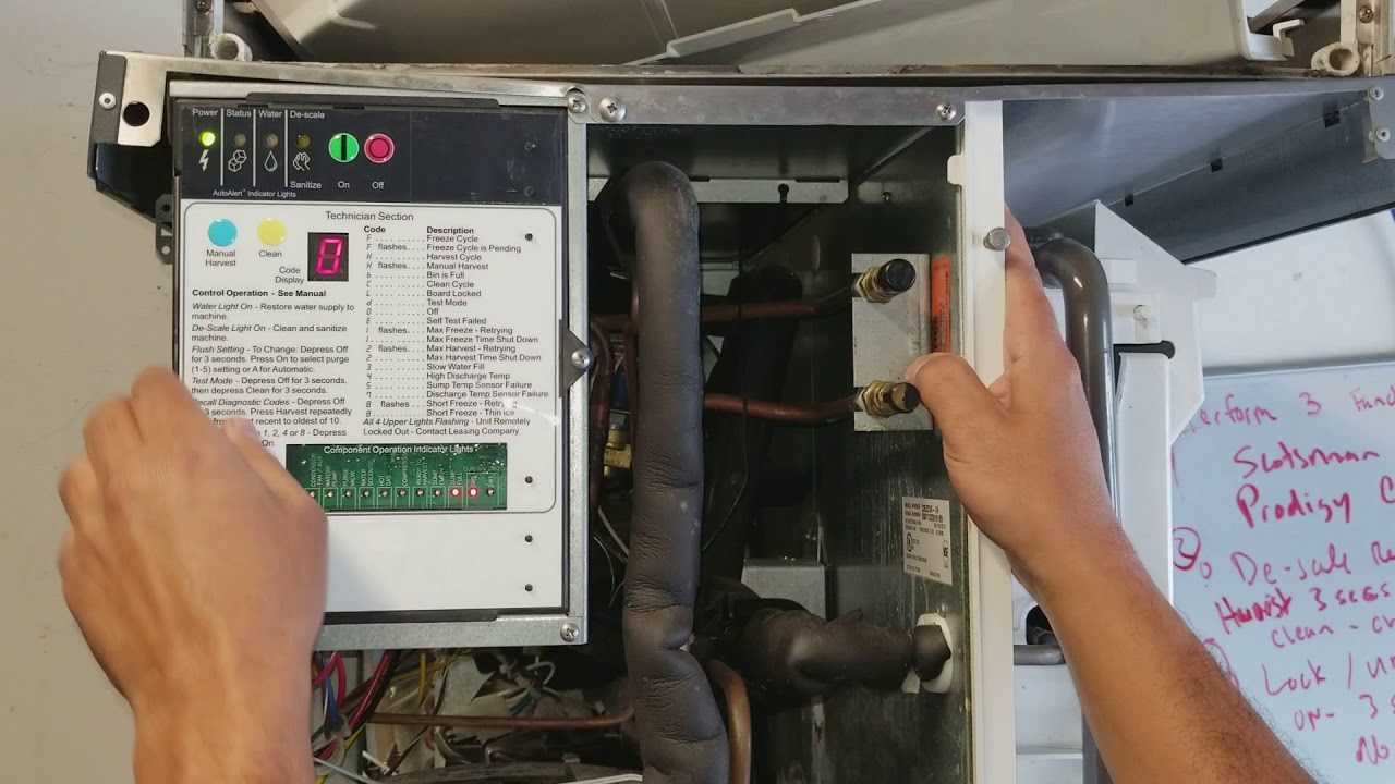 Scotsman Prodigy Ice Machine Controller Functions -