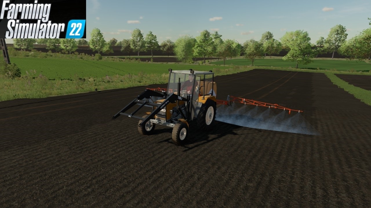 Farming Simulator 22 mapy połowa 2 #6 opryski na polu