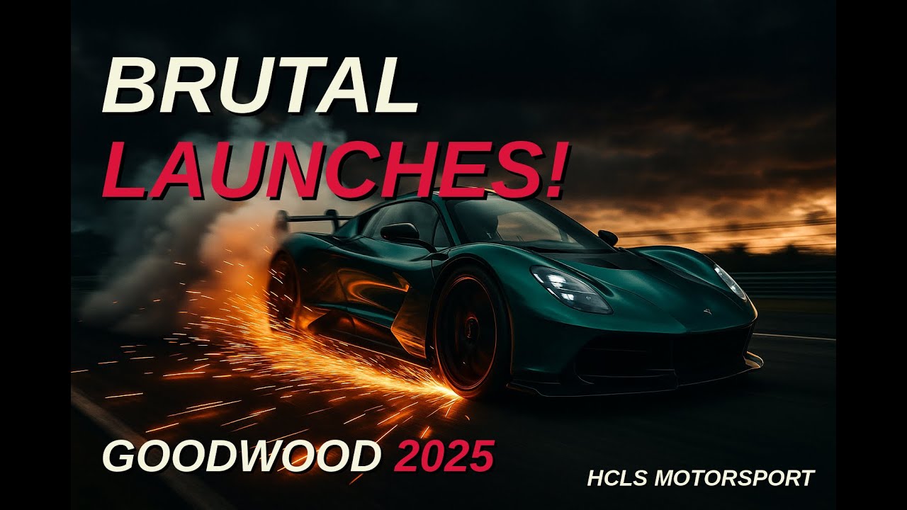 GOODWOOD 2025: BRUTAL Supercar Launches! (RAW Sound)